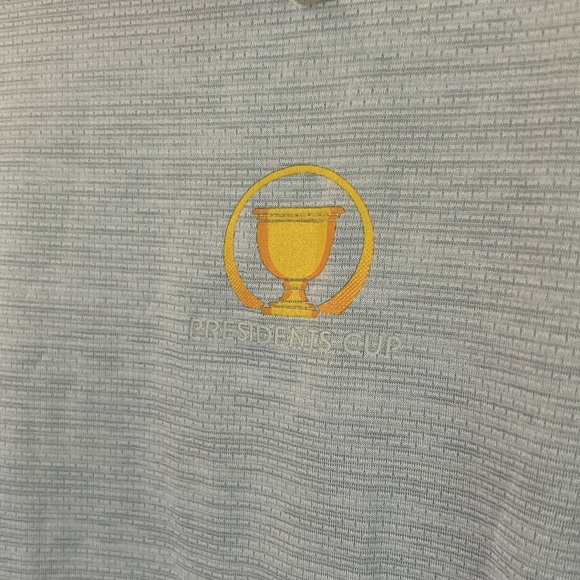 UNDER ARMOUR PGA PRESIDENT'S CUP QUAIL HOLLOW Vent Tee Shirt Men's Gray Medium - Picture 3 of 7